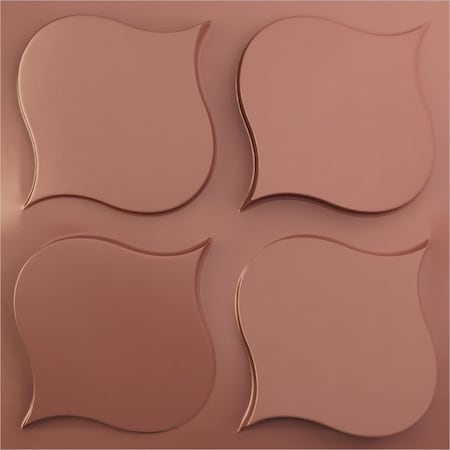 Ekena Millwork 19 5/8in. W x 19 5/8in. H Clover EnduraWall Decorative 3D Wall Panel, Total 32.04 Sq. Ft., 12PK WP20X20CVFCP-CASE-12